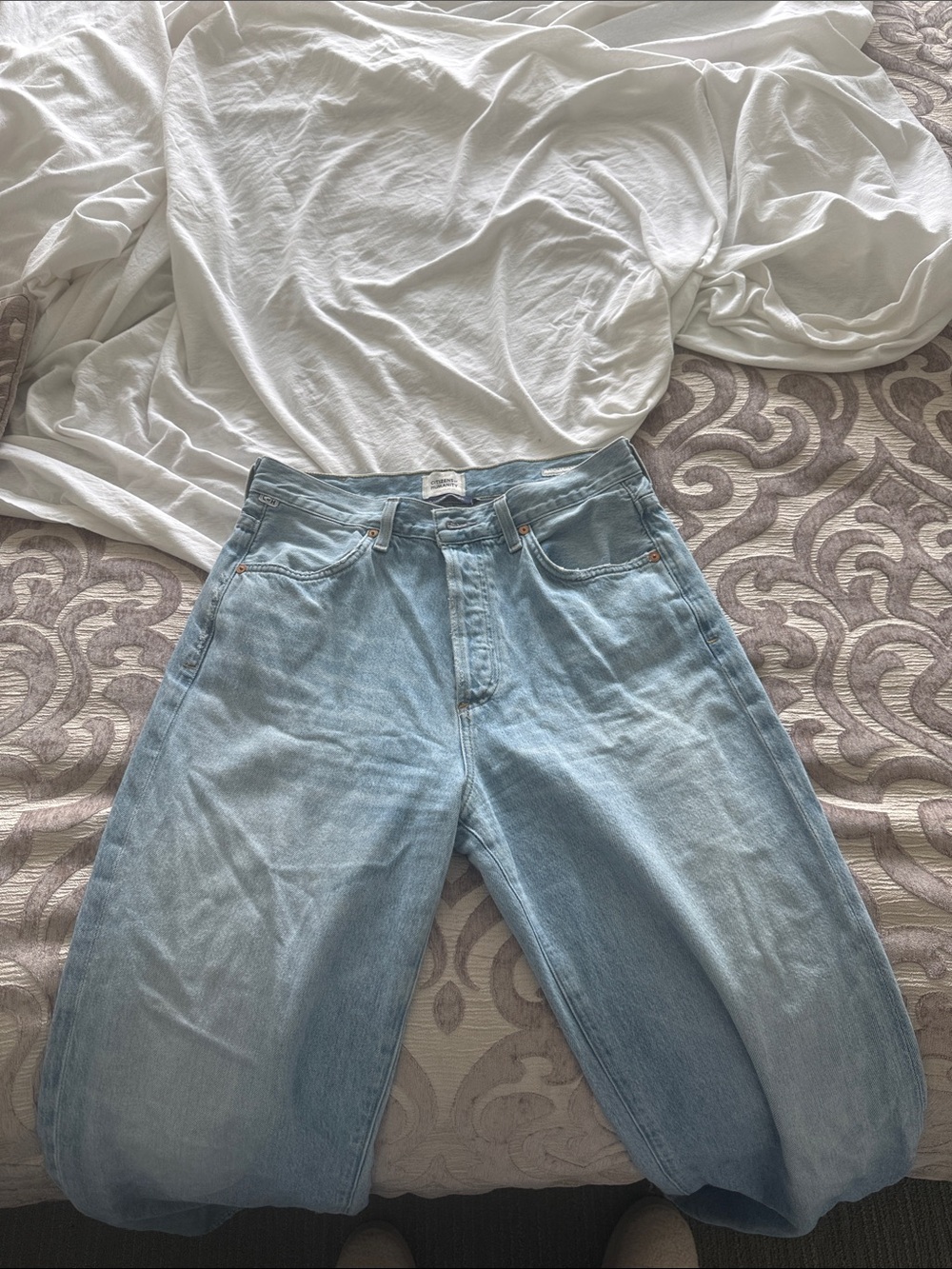 Citizens Of Humanity Light Blue High-Rise Jeans